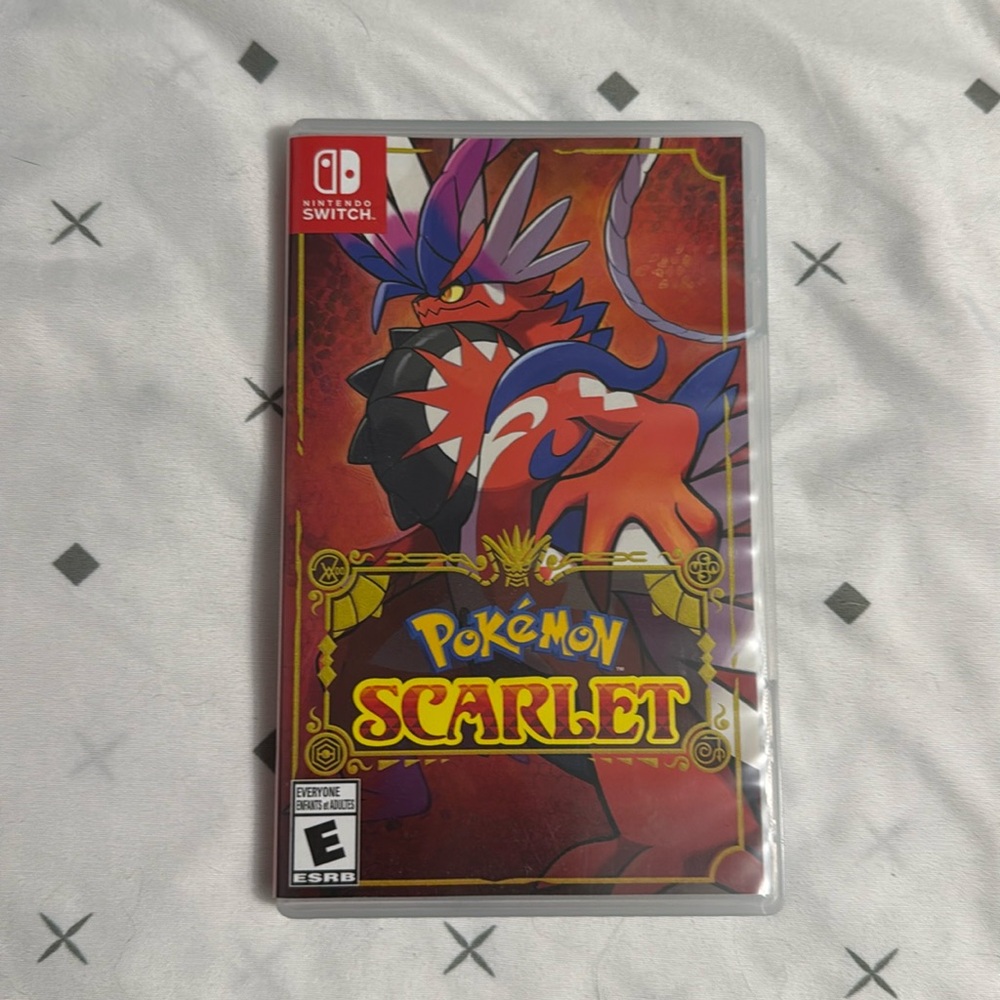 Pokemon Scarlet Nintendo Switch video game
